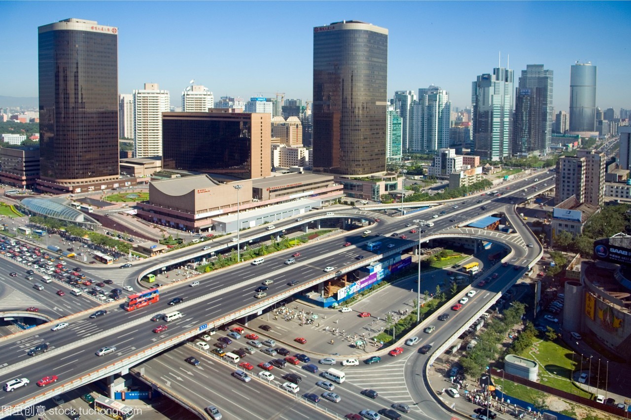 中國世界貿易中心在北京的中央商務區